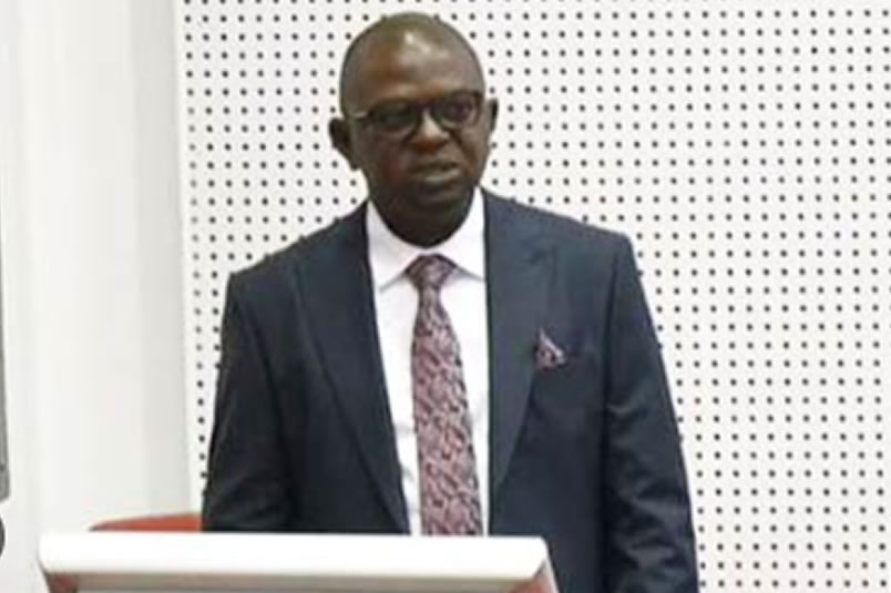 Minister of Water Resources, Prof. Joseph Utsev