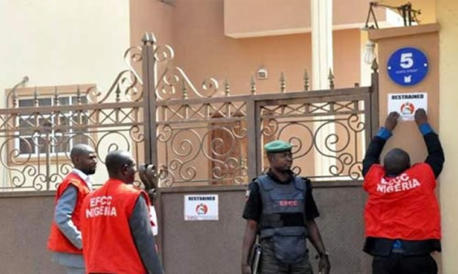 EFCC Seal Off Sylva's Maitama Residence, In Abuja