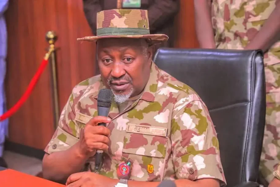 Nigeria's defence minister, Alhaji Mohammed Badaru Abubakar