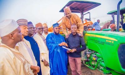Speaker of the House of Representatives, Hon. Tajudeen Abbas empowers constituency with tractors