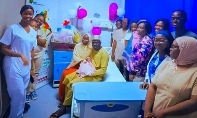 NNPC Multispecialty Hospital (NMSH) Abuja Welcomes Its First Baby in 2026