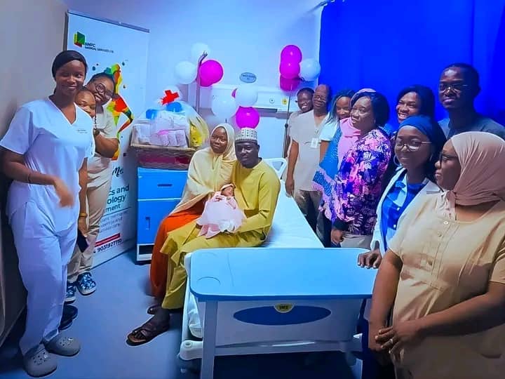 NNPC Multispecialty Hospital (NMSH) Abuja Welcomes Its First Baby in 2026