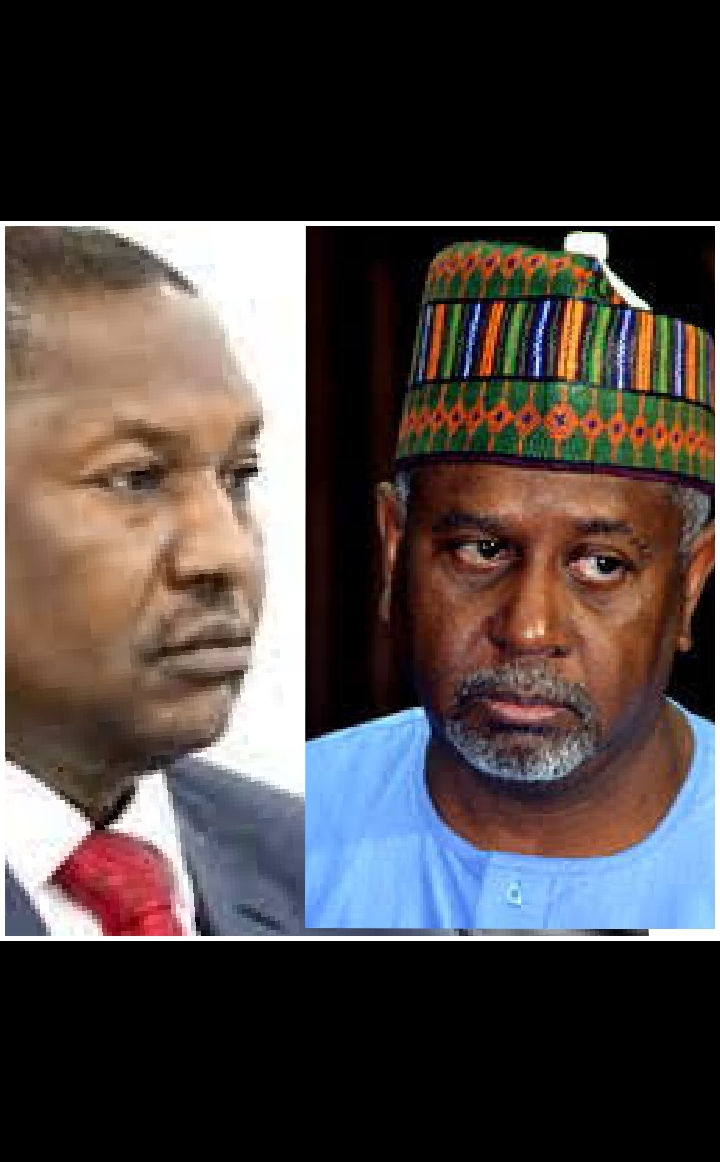Abubakar Malami and Sambo Dasuki